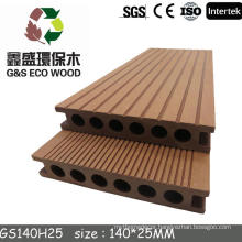 G&S green and eco-friendly wood plastic composite decking flooring /wpc decking boards